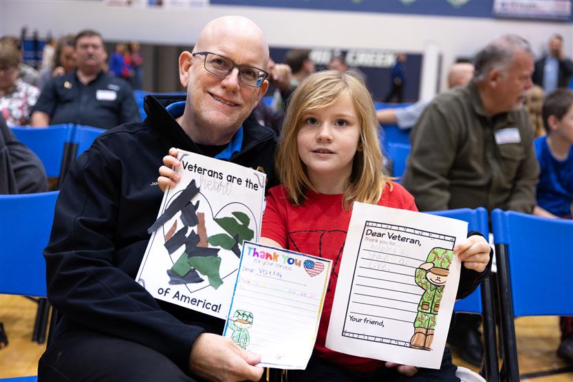 Students celebrate Veterans Day